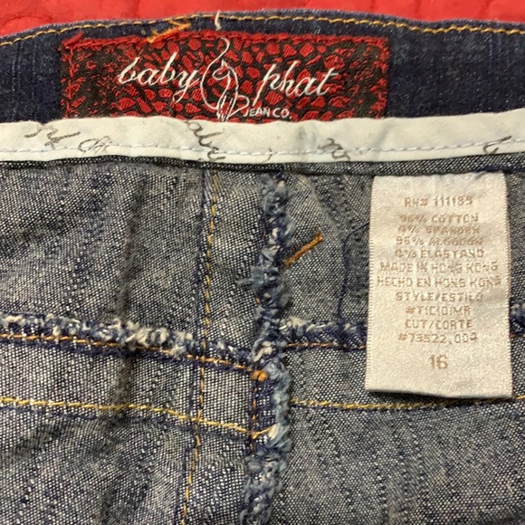 Baby Phat Embellished Bermuda shorts NWOT - Picture 7 of 9